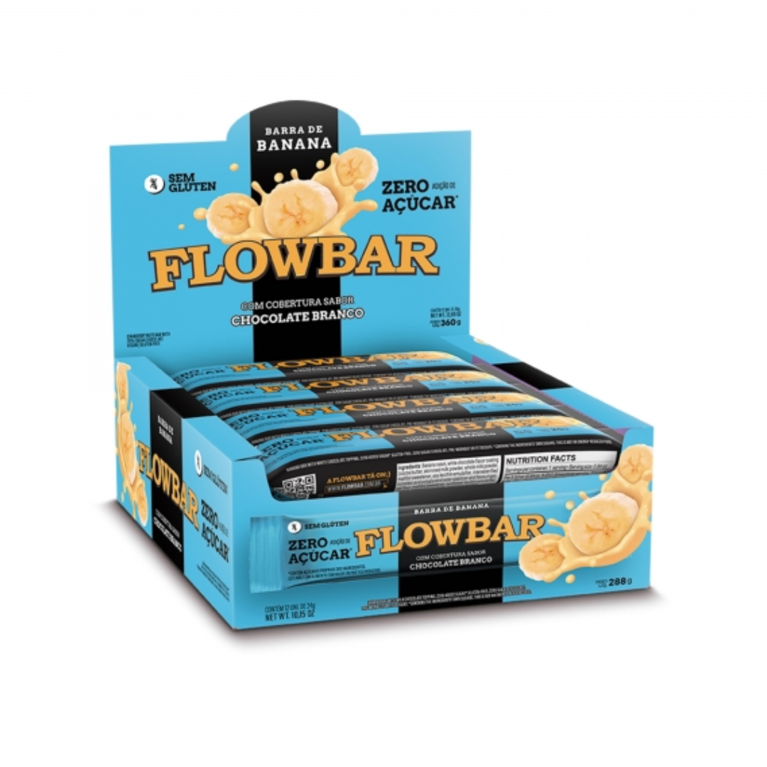 BARRA DE BANANA FLOWBAR ZERO ACUCAR BRAN ...
