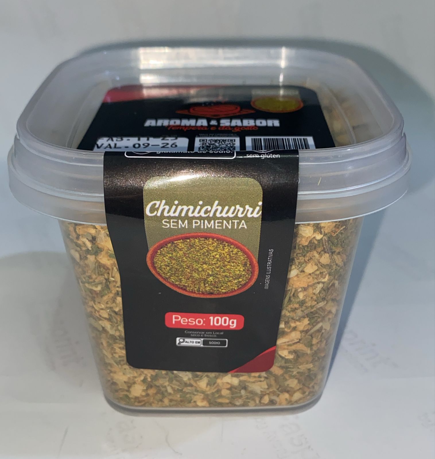 CHIMICHURRI S/PIMENTA 100g AROMA E SABOR
